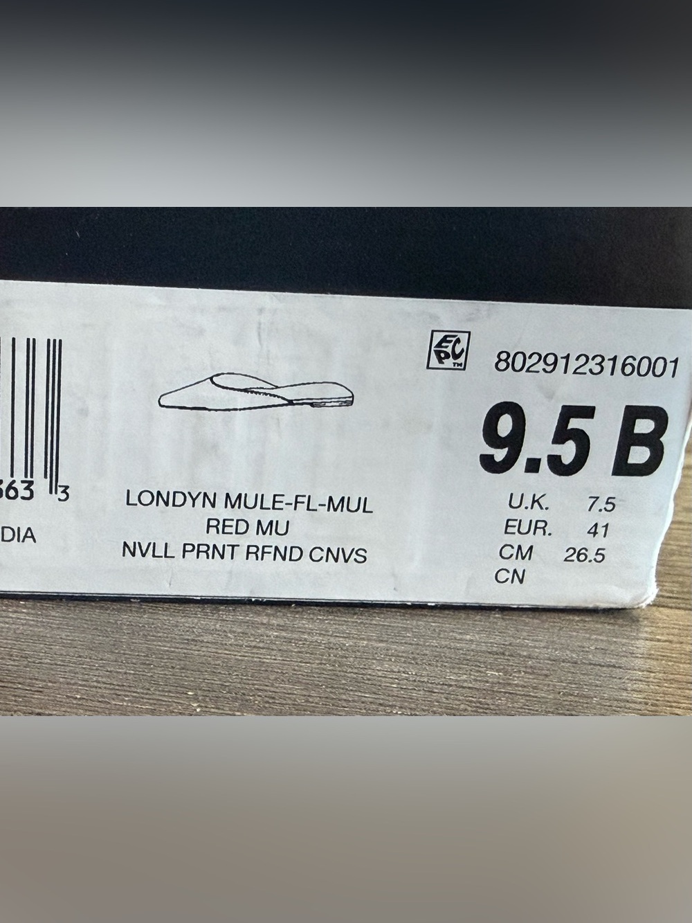 Ralph Lauren Londyn Mule Slide on Dress Shoe / Size 9.5 / New in box - Picture 4 of 5